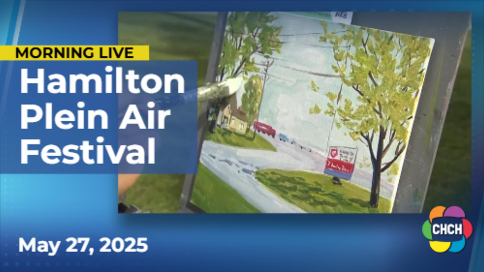 Dozens of artists will be using the outdoors as their canvas for the Hamilton Plein Air Festival