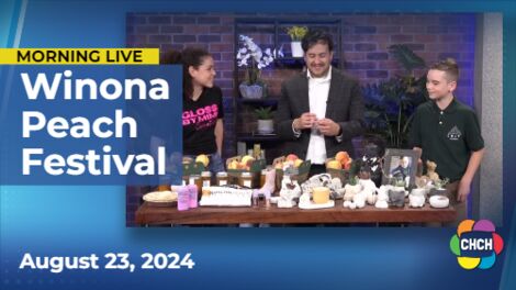 2 young entrepreneurs will be showcasing their businesses at the Winona Peach Festival