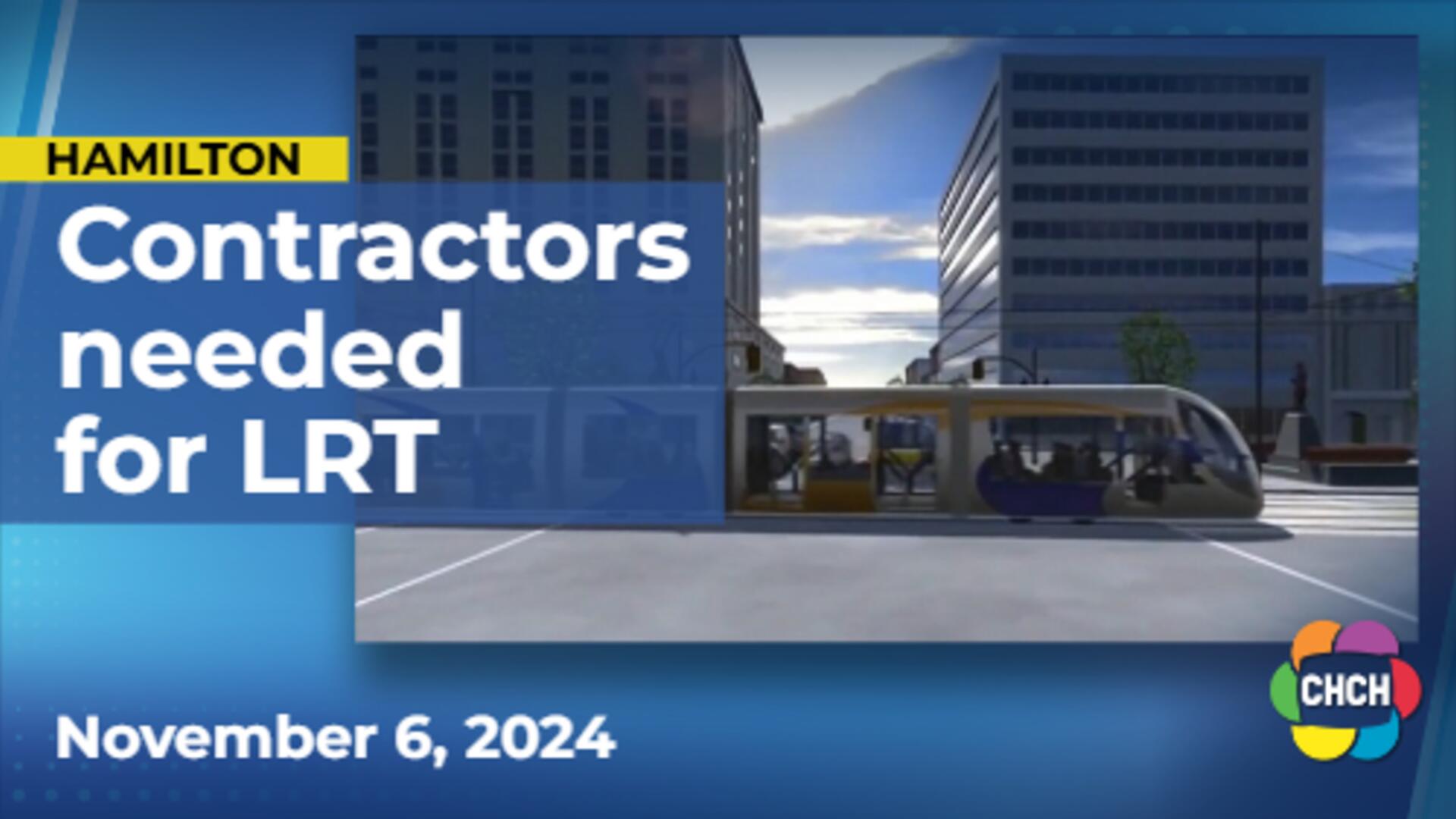 Ontario seeks qualified contractors to build Hamilton's LRT