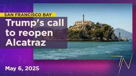 Talk about Alcatraz reopening or maintaining national historic landmark status trending online