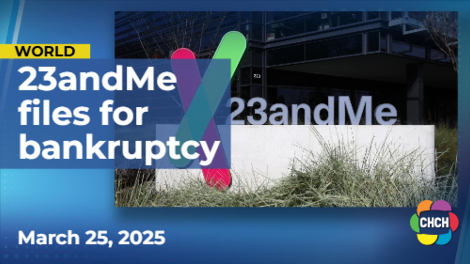 Tech expert speaks on DNA testing company filing for bankruptcy protection