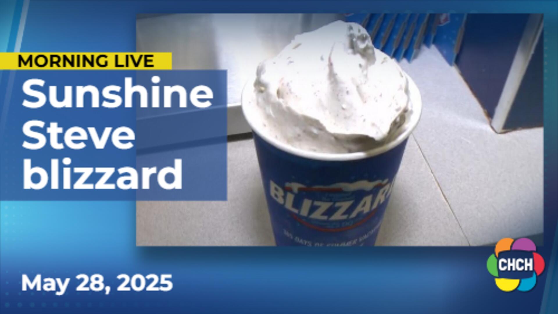 Try Waterdown Dairy Queen's new Sunshine Steve blizzard