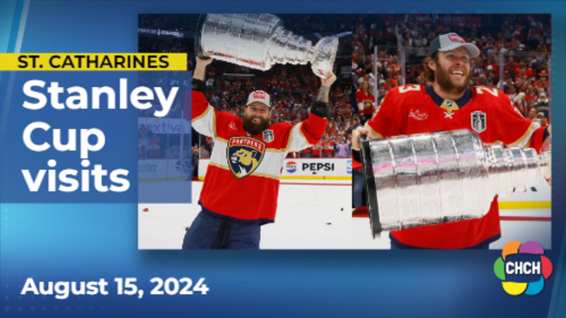 The Stanley Cup, champions visit St. Catharines and Waterdown