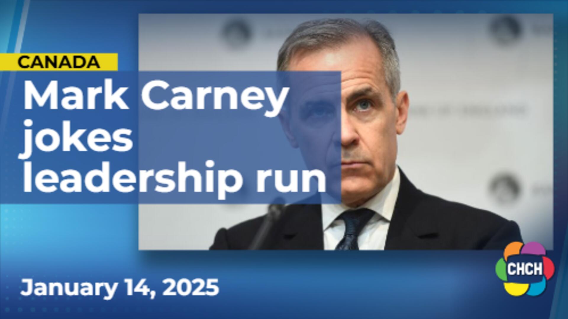 Liberal Mark Carney entertains crowd on 'The Daily Show', jokes about leadership run