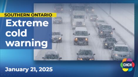 Extreme cold weather warnings for much of Ontario