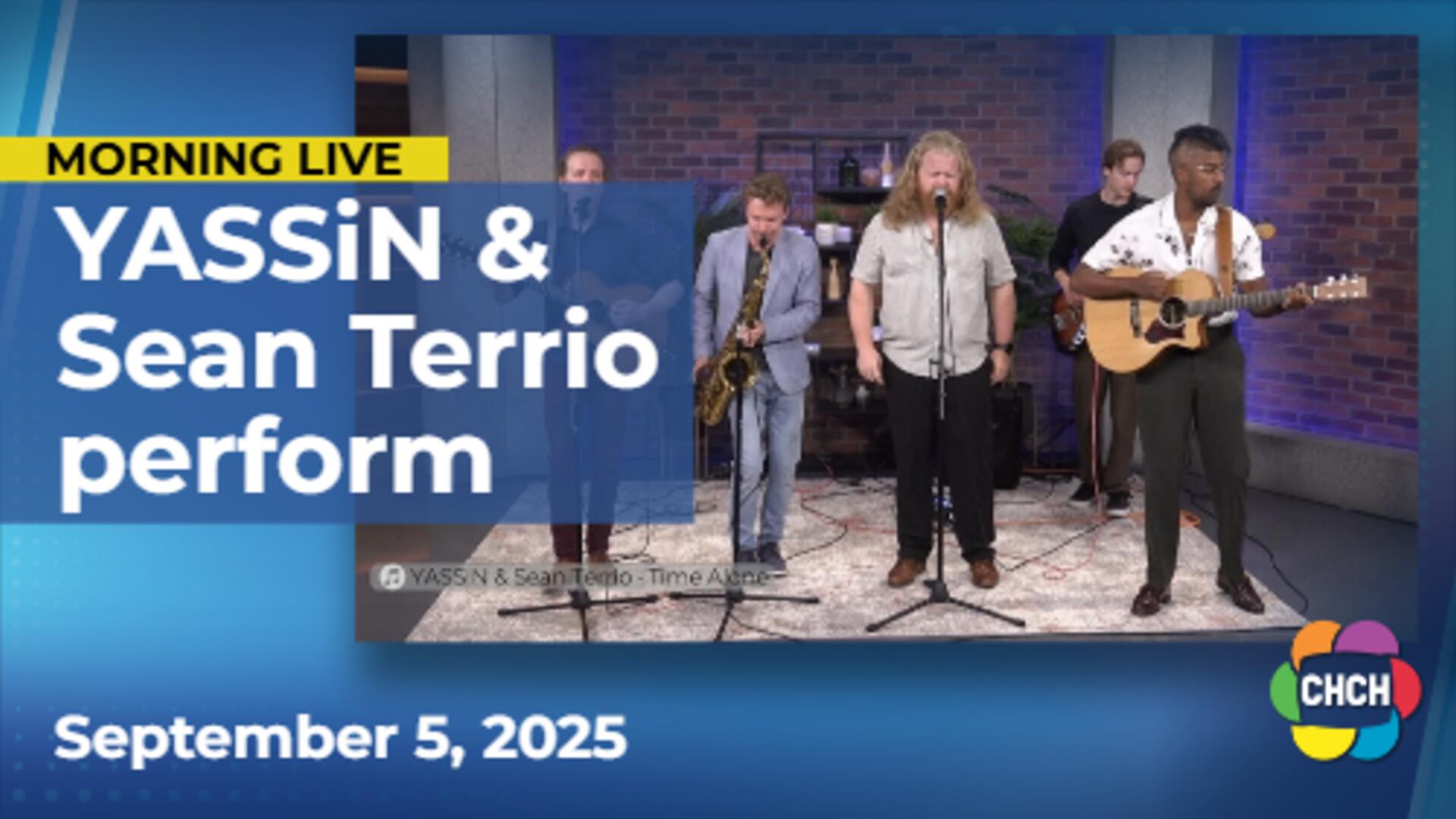 YASSiN & Sean Terrio perform 'Time Alone' on Music Friday