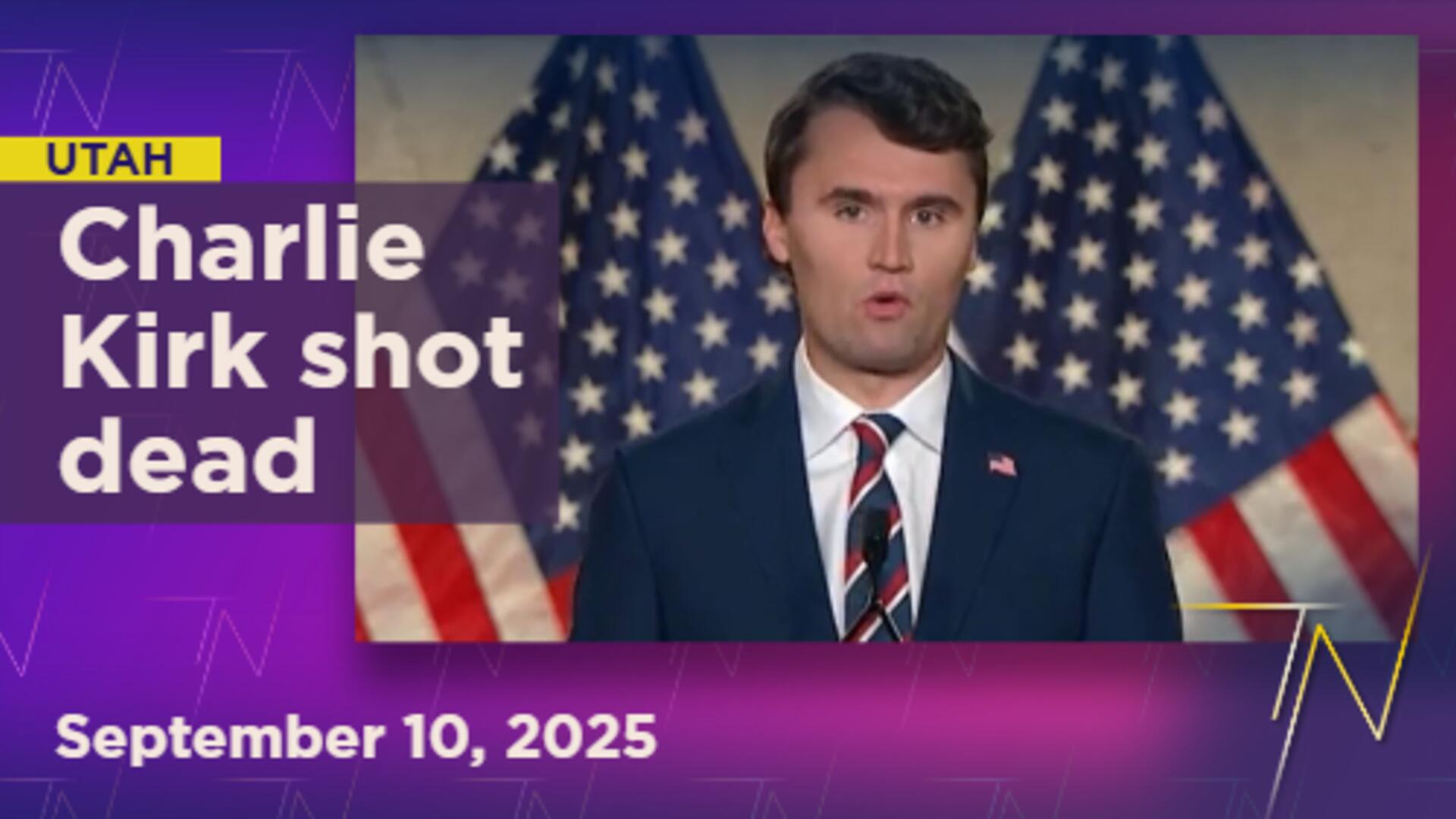 Conservative commentator, Trump ally Charlie Kirk killed at Utah college event