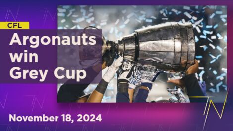 Toronto Argonauts capture 19th Grey Cup, defeat Winnipeg Blue Bombers 41-24