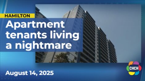 Tenants fed up with bugs, open drug use in downtown Hamilton apartment