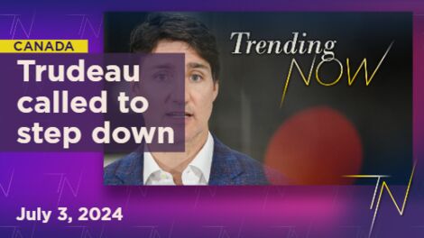 Trudeau insists he's staying on as PM as popularity plummets