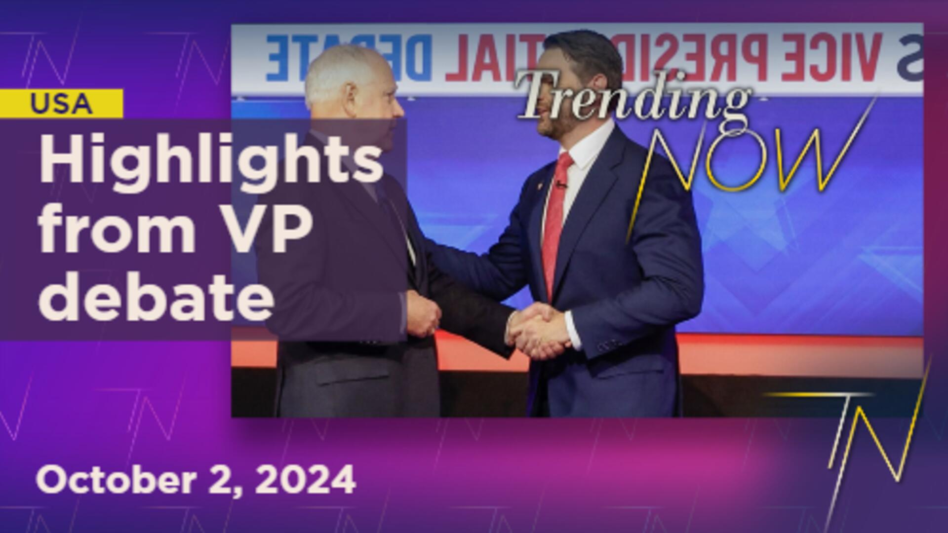 U.S. VP Debate Viral Moments