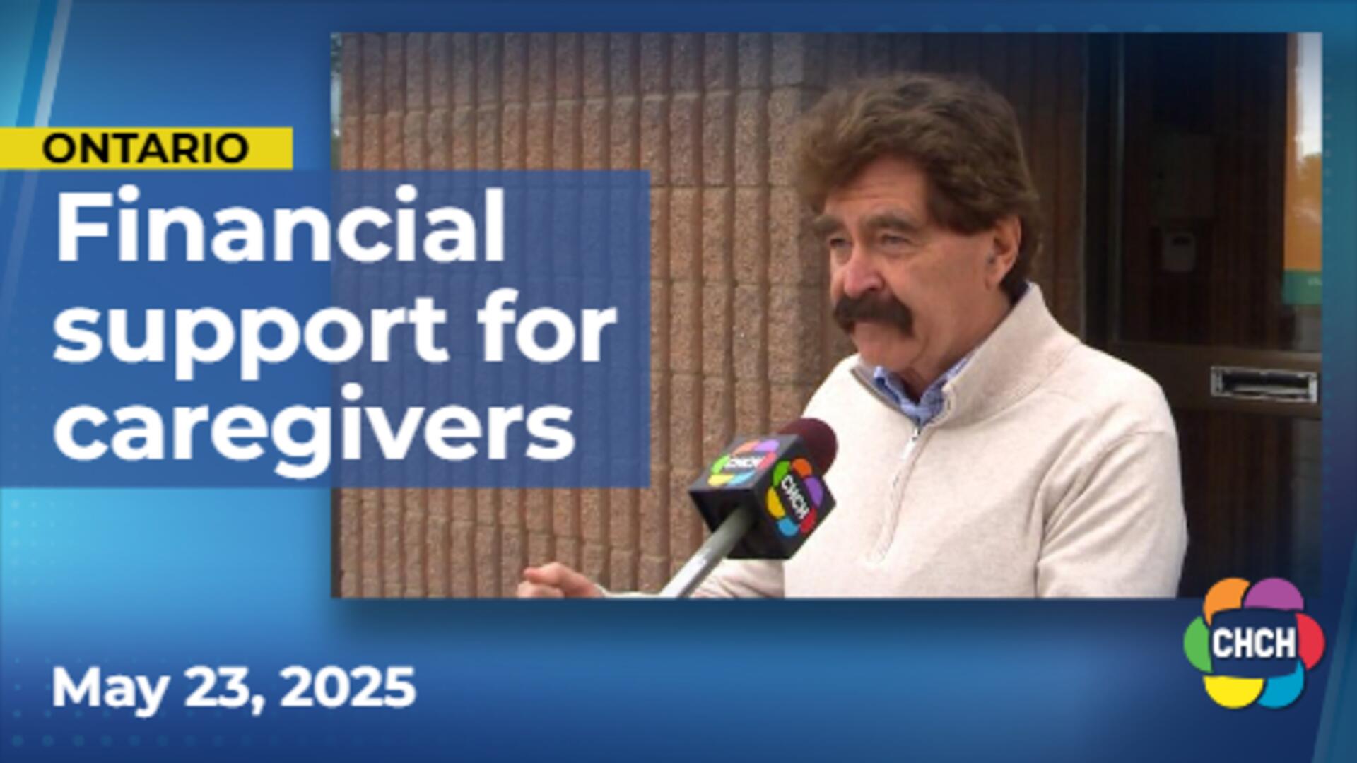 Niagara Falls MPP proposes government financial support for caregivers