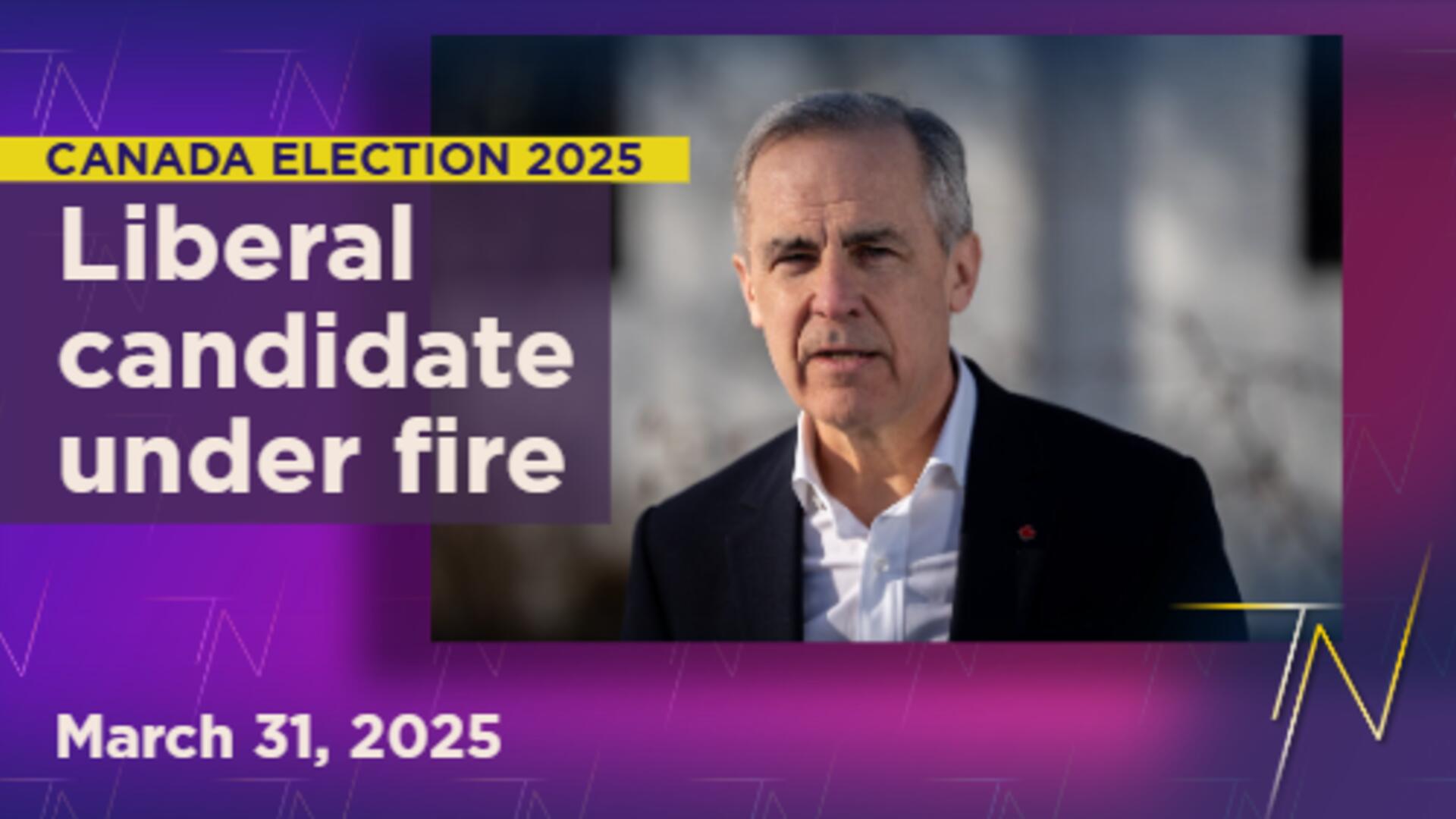 Carney stands by Liberal candidate under fire for controversial comments