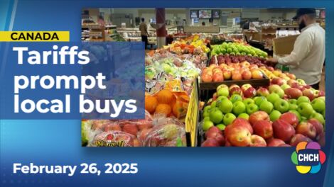 Many Canadians buying more local goods ahead of incoming tariffs
