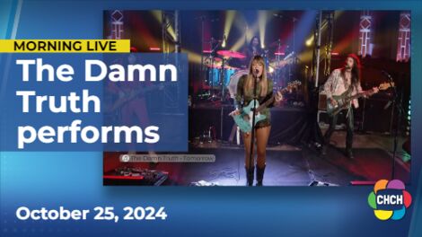 The Damn Truth performed 'Tomorrow' on Music Friday