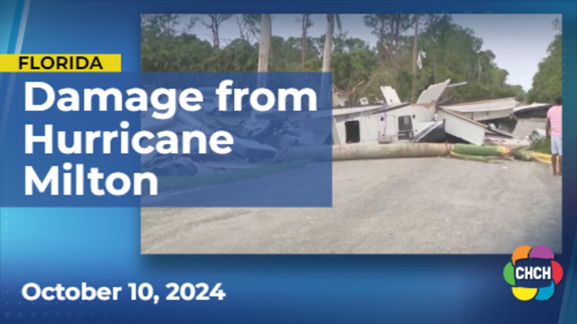 Impact of Hurricane Milton felt by locals in Golden Horseshoe