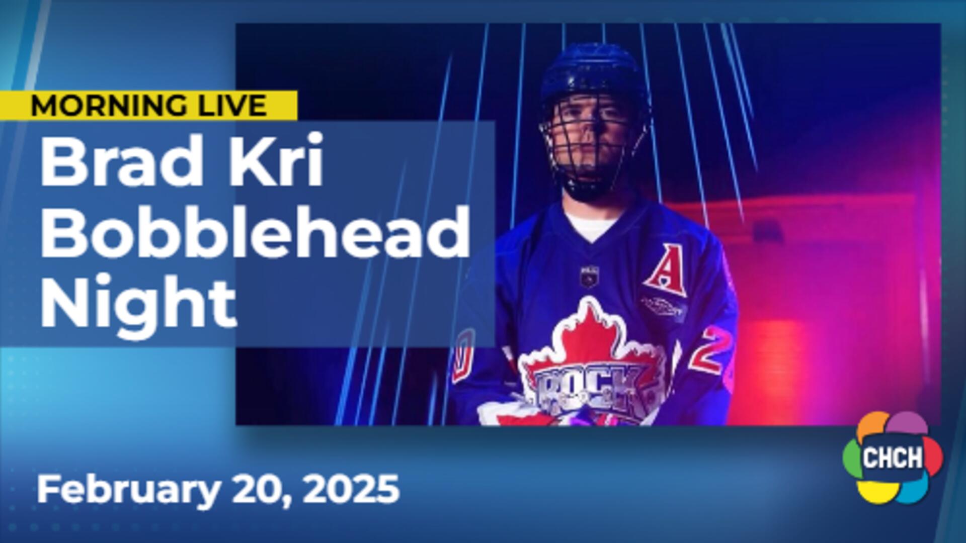 It's Brad Kri Bobblehead Night at Saturday's Toronto Rock game