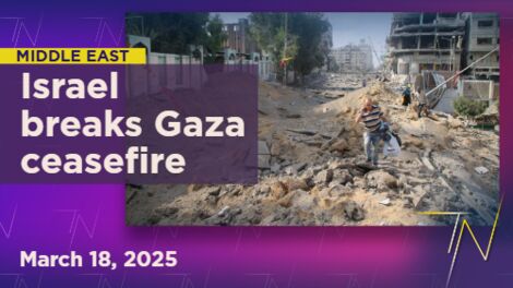 Israel launches deadliest airstrike on Gaza since ceasefire, over 400 dead