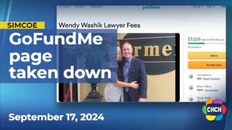 GoFundMe page taken down for Simcoe woman charged with assault with a water gun