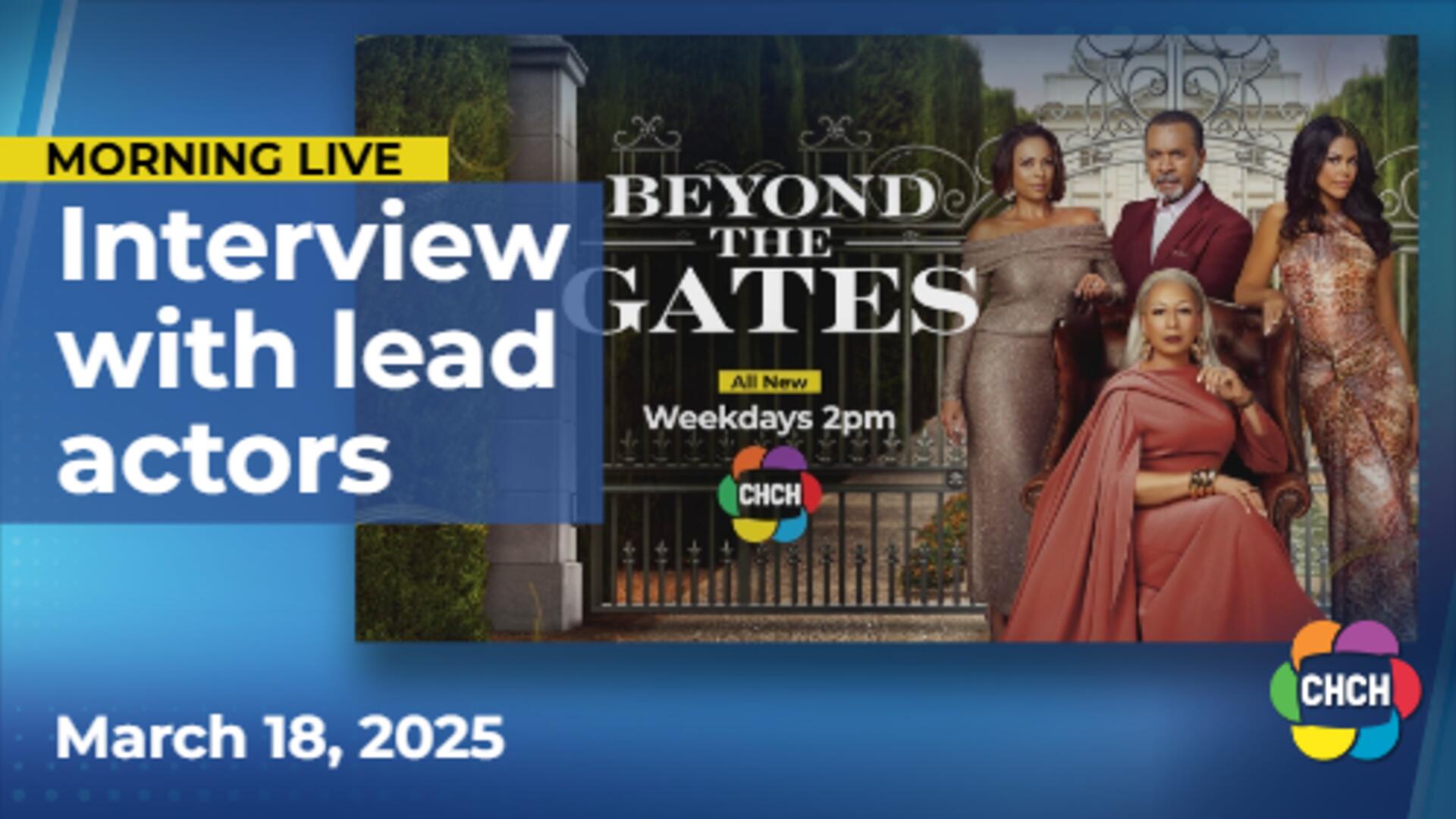 Lead actors share what to expect from daytime soap opera 'Beyond the Gates'