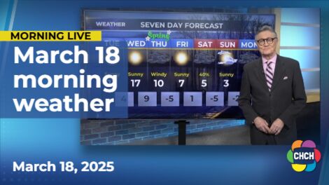 Morning weather forecast for March 18, 2025