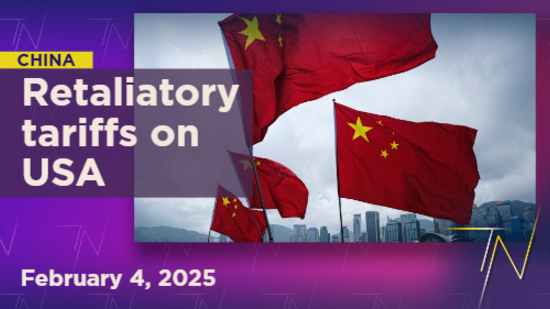 China retaliates with tariffs and antitrust investigation into Google