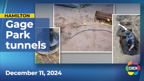 Hamilton police make arrest after finding man-made tunnels in Gage Park