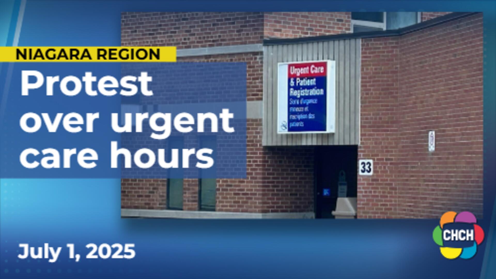 Niagara Health faces backlash over urgent care shutdowns