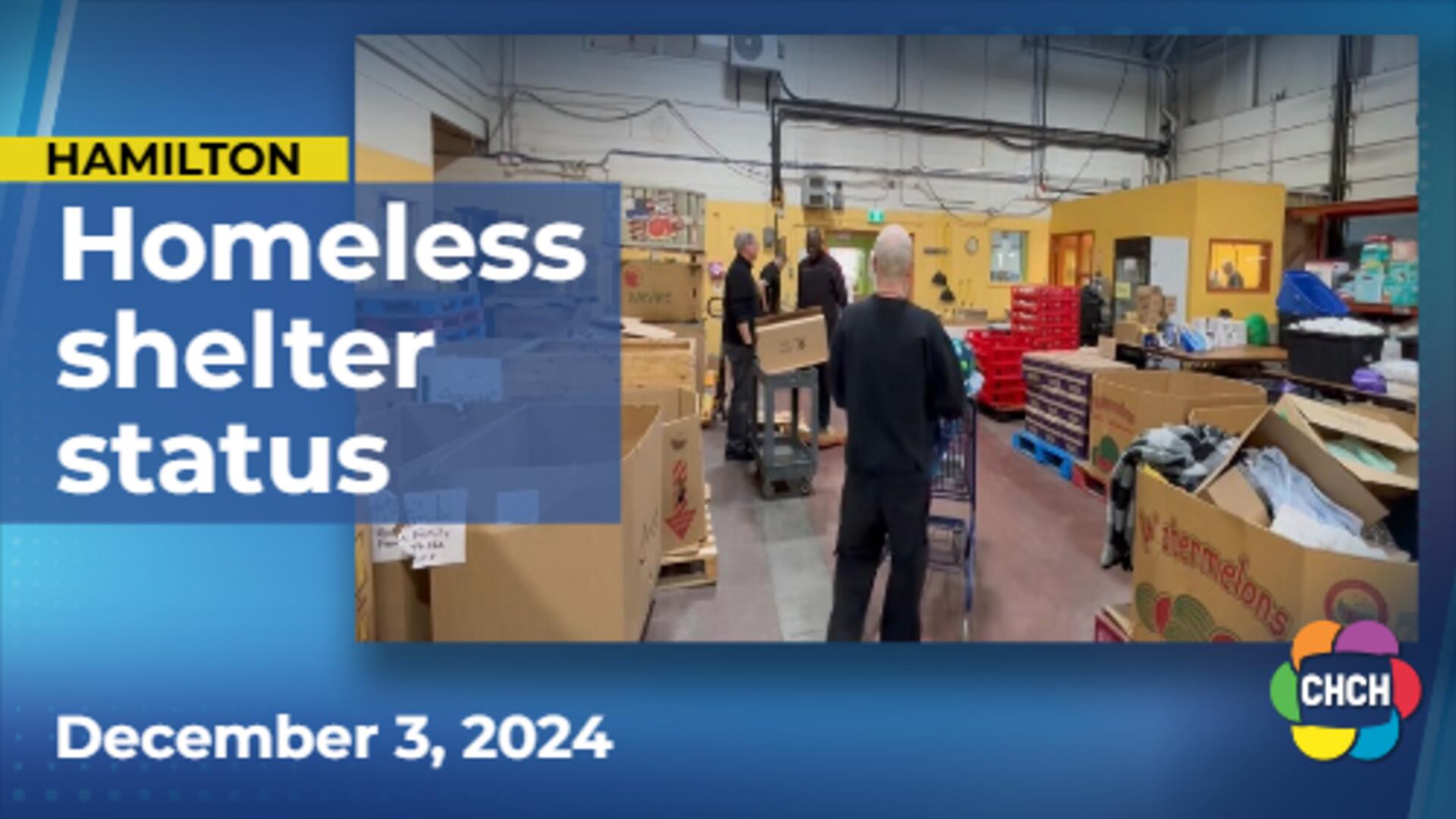 Hamilton shelters brace for impact with cold weather approaching