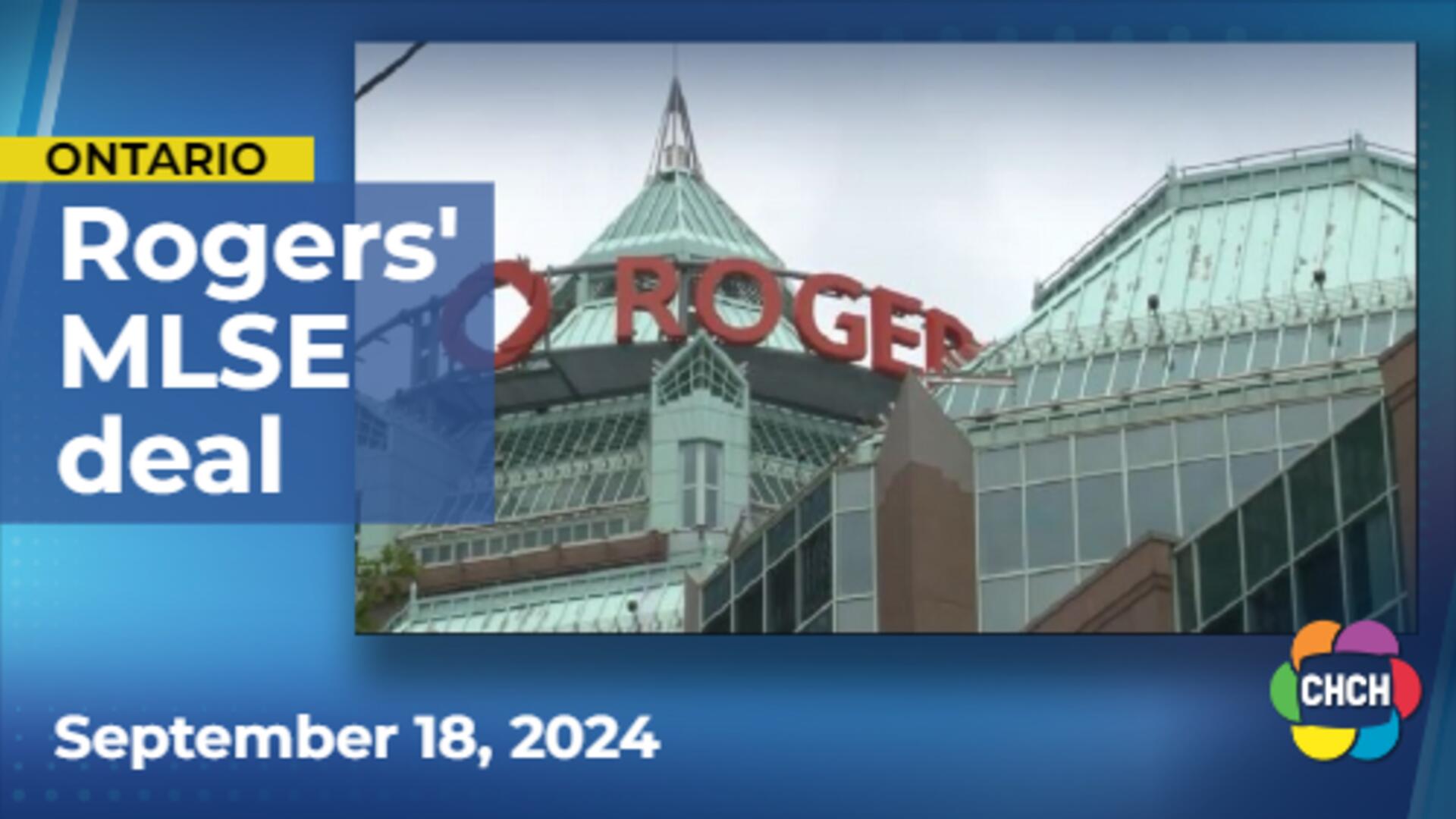 Tech giant Bell sells share of MLSE to Rogers