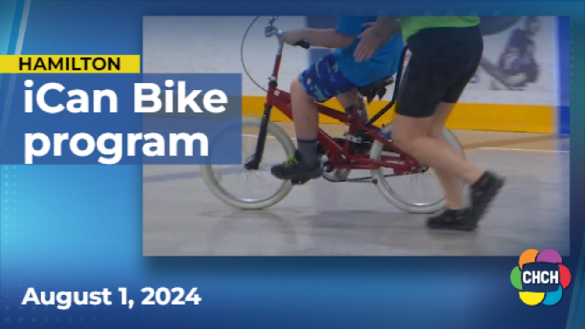 'iCan Bike' program helps disabled children learn how to ride