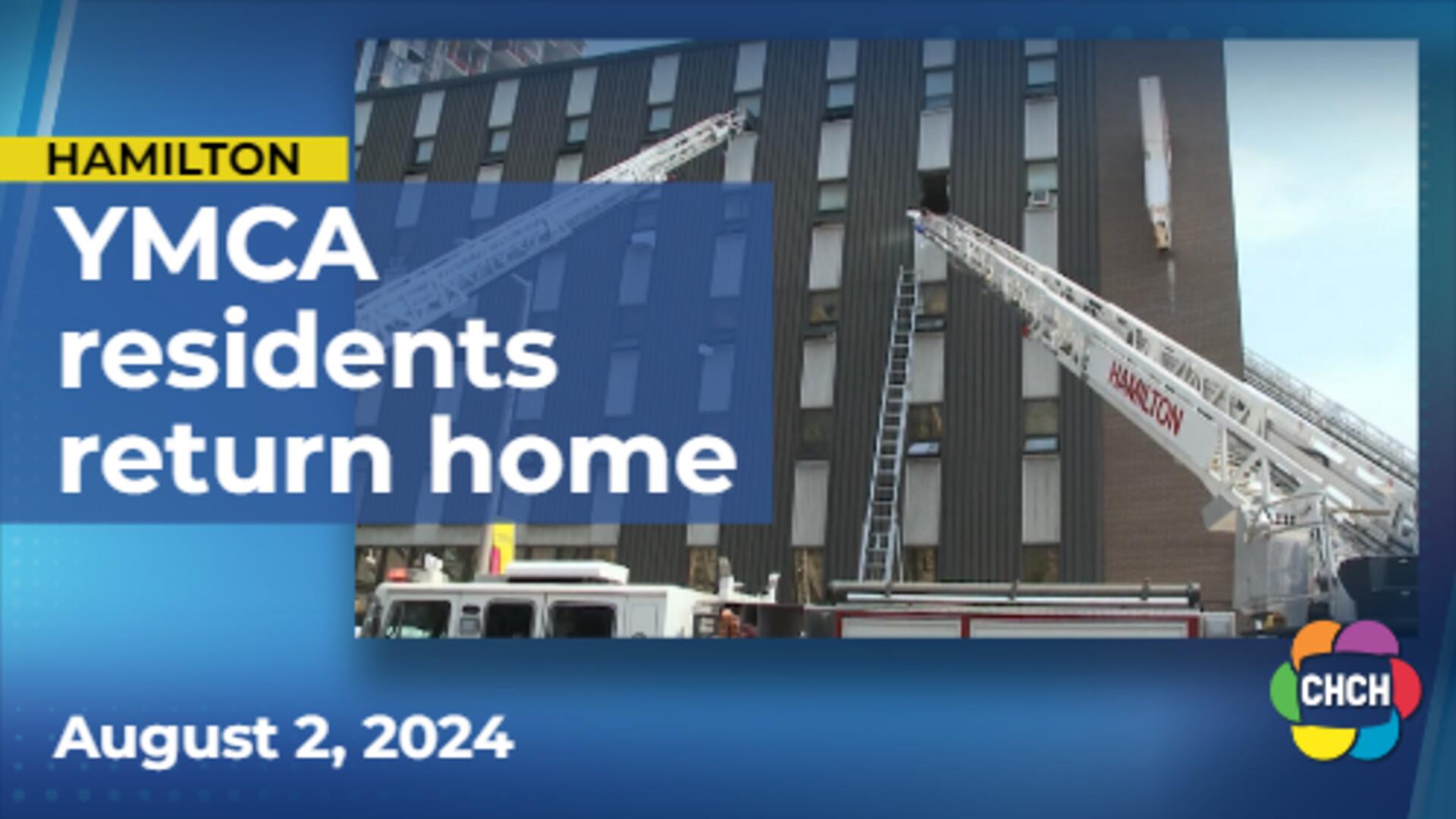 Some displaced YMCA residents can return following fire damage