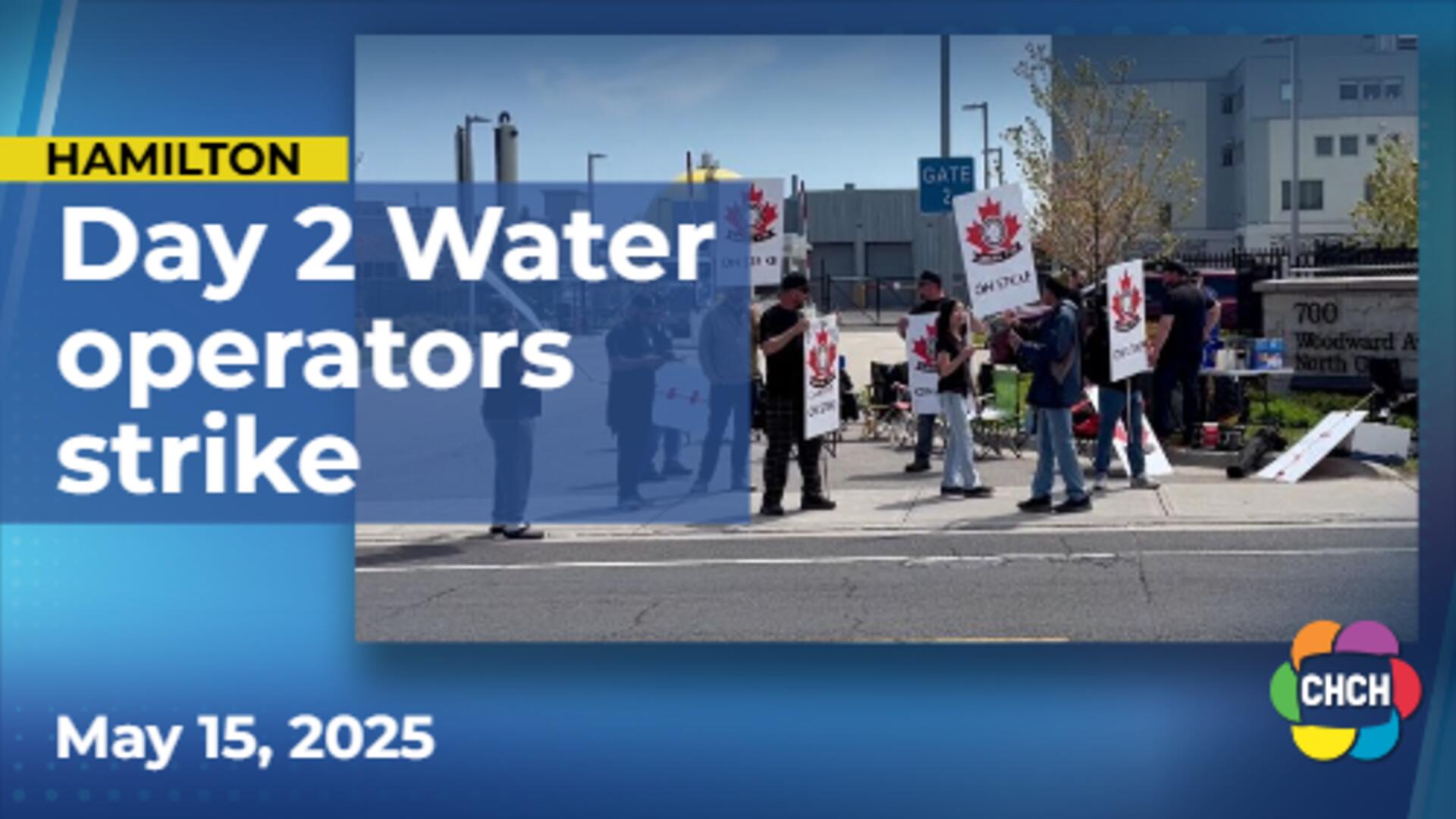 Safety concerns rise as Hamilton water operators strike reaches day two