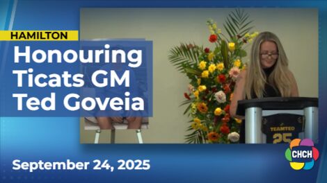 Friends and family gather to honour late Hamilton Tiger-Cats GM Ted Goveia