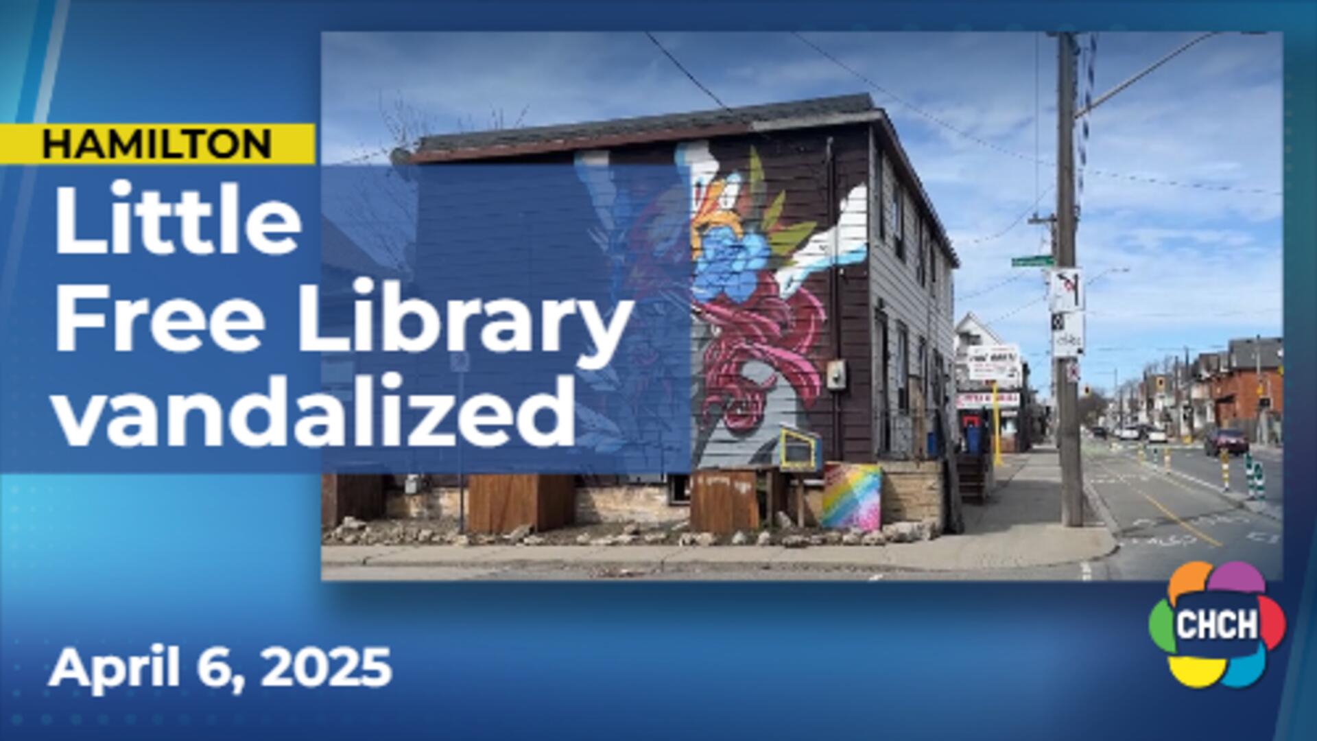 Hamilton's Little Free Library vandalized, community outraged