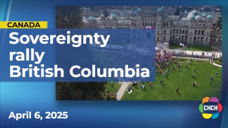 Sovereignty rally in BC coincides with U.S. protests