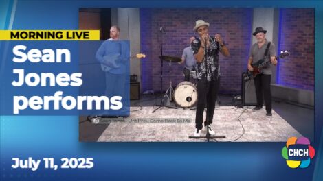 Sean Jones performs 'Until You Come Back To Me' on Music Friday