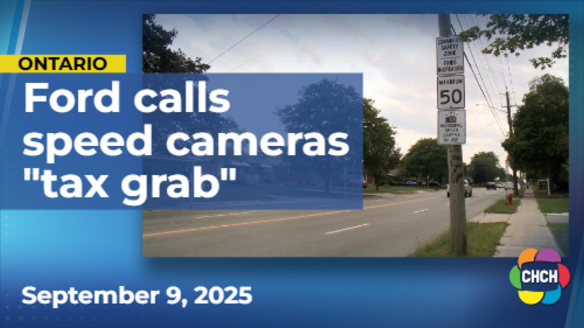 Doug Ford blasts automated speed cameras as 'tax grab,' vows to scrap them