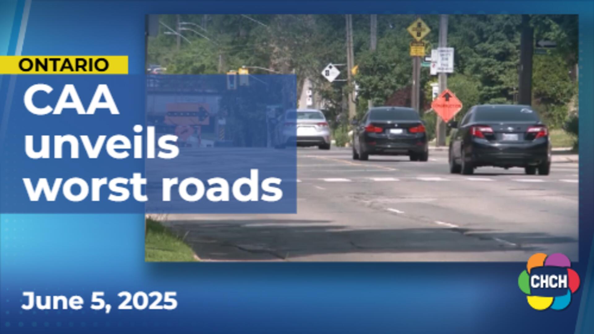 Hamilton has the top two worst roads in Ontario, CAA finds