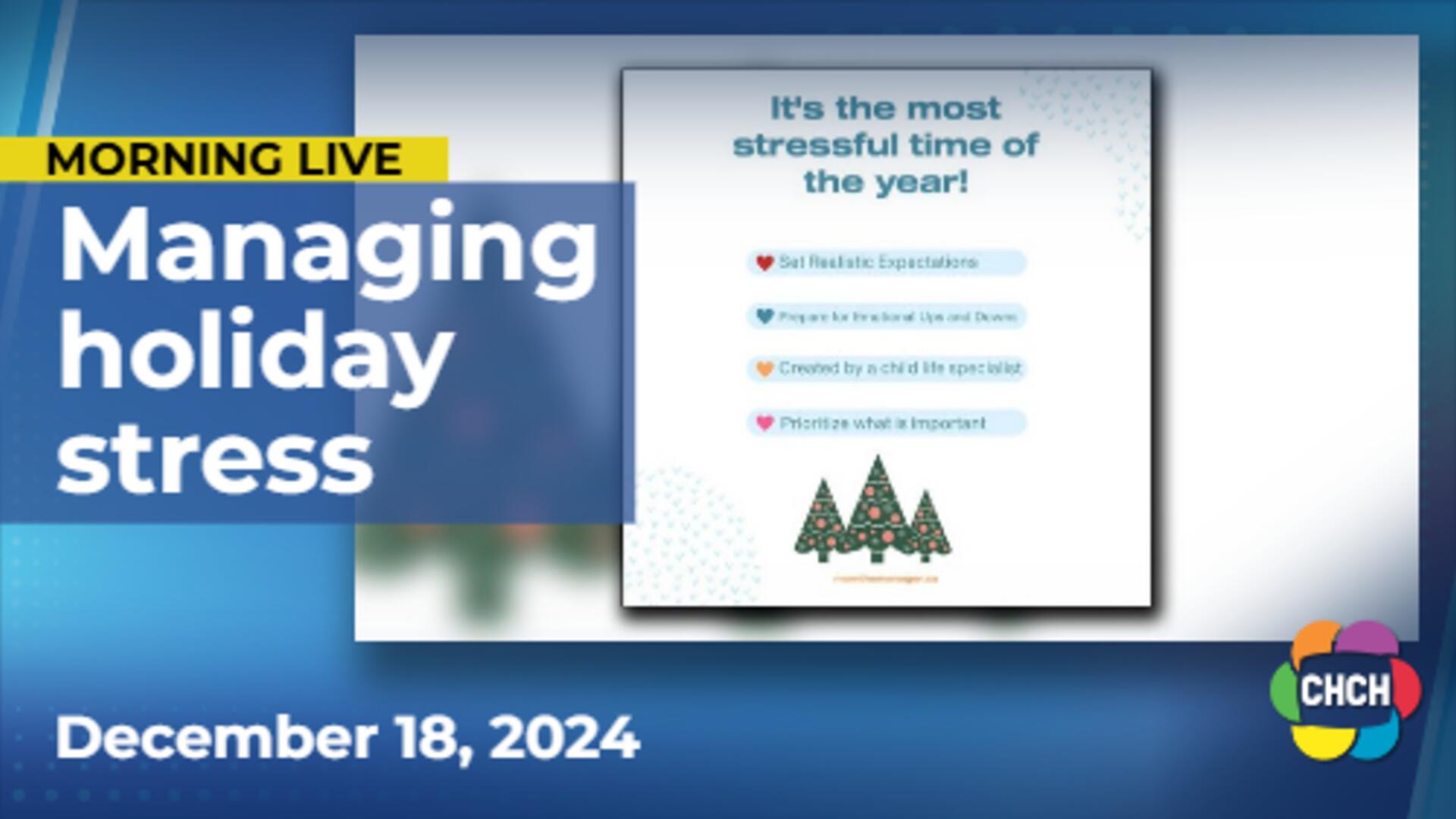 Holiday stress survival guide for parents