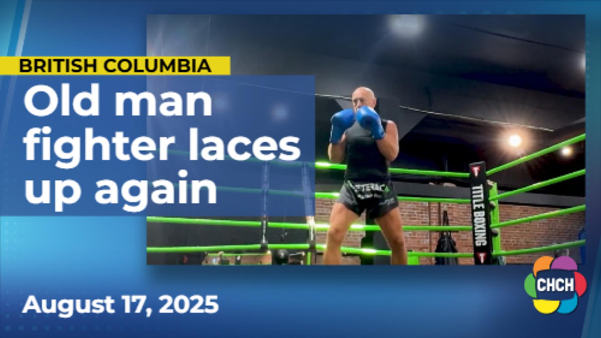 Age is just a number: 66-year-old fighter laces up again