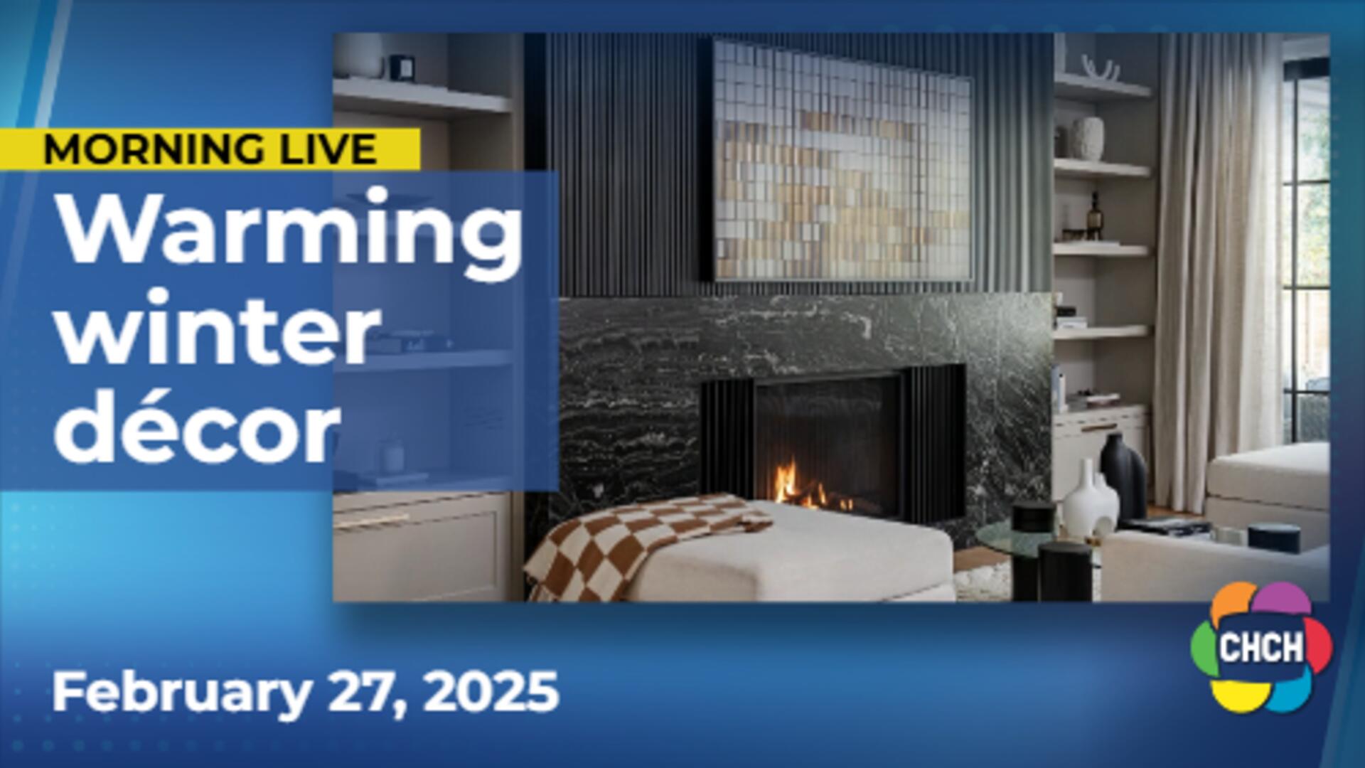 Enjoy warm and welcoming decor