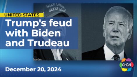 Trump's feud with Biden and Trudeau likely to continue into 2025