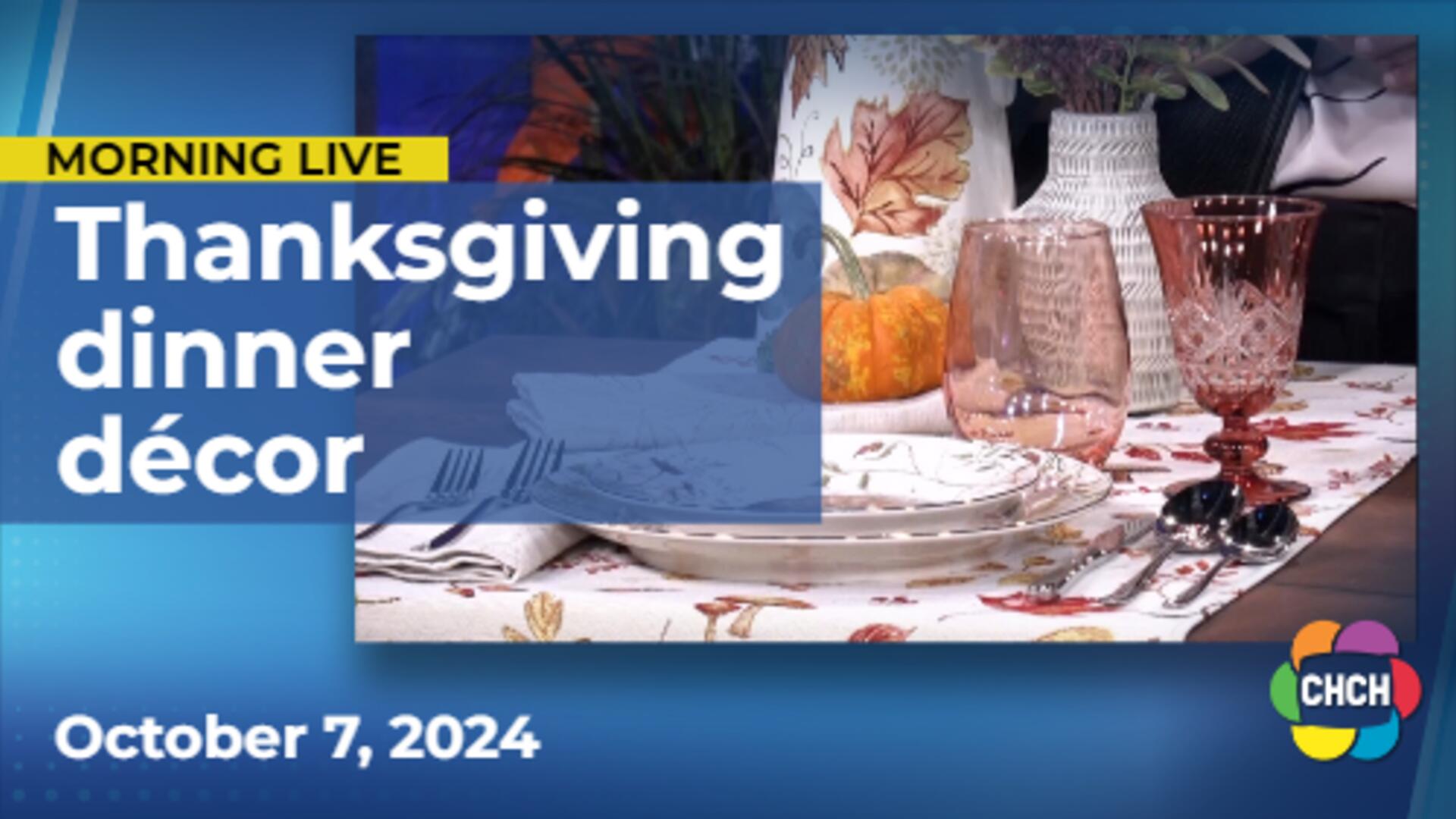 Modern or Traditional: Here are 2 tabletop settings for Thanksgiving dinner