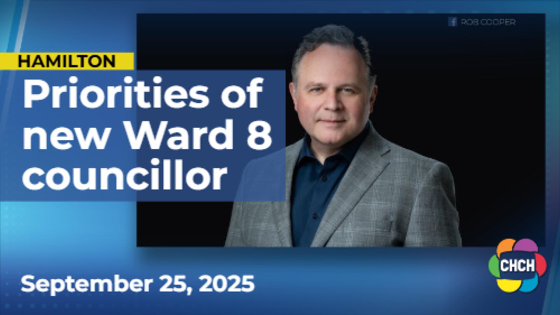 Hamilton's new Ward 8 councillor says top priority is tying tax hikes to costs of living