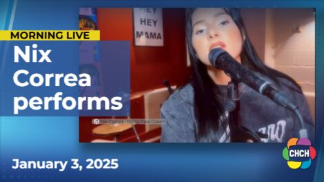 Nix Correa performs 'Bring Paul Down' on Music Friday