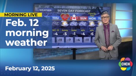 Morning weather forecast for February 12, 2025