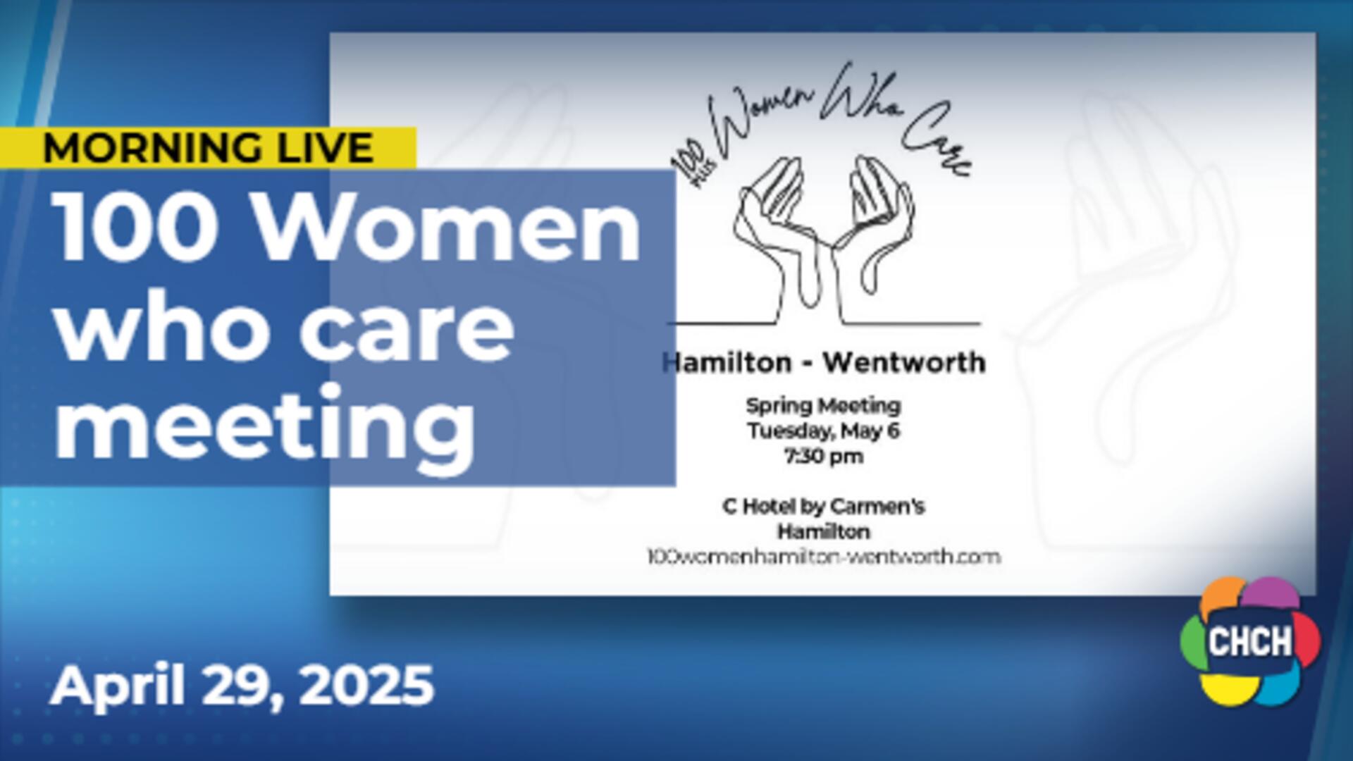 100 Women who care Hamilton meets next month