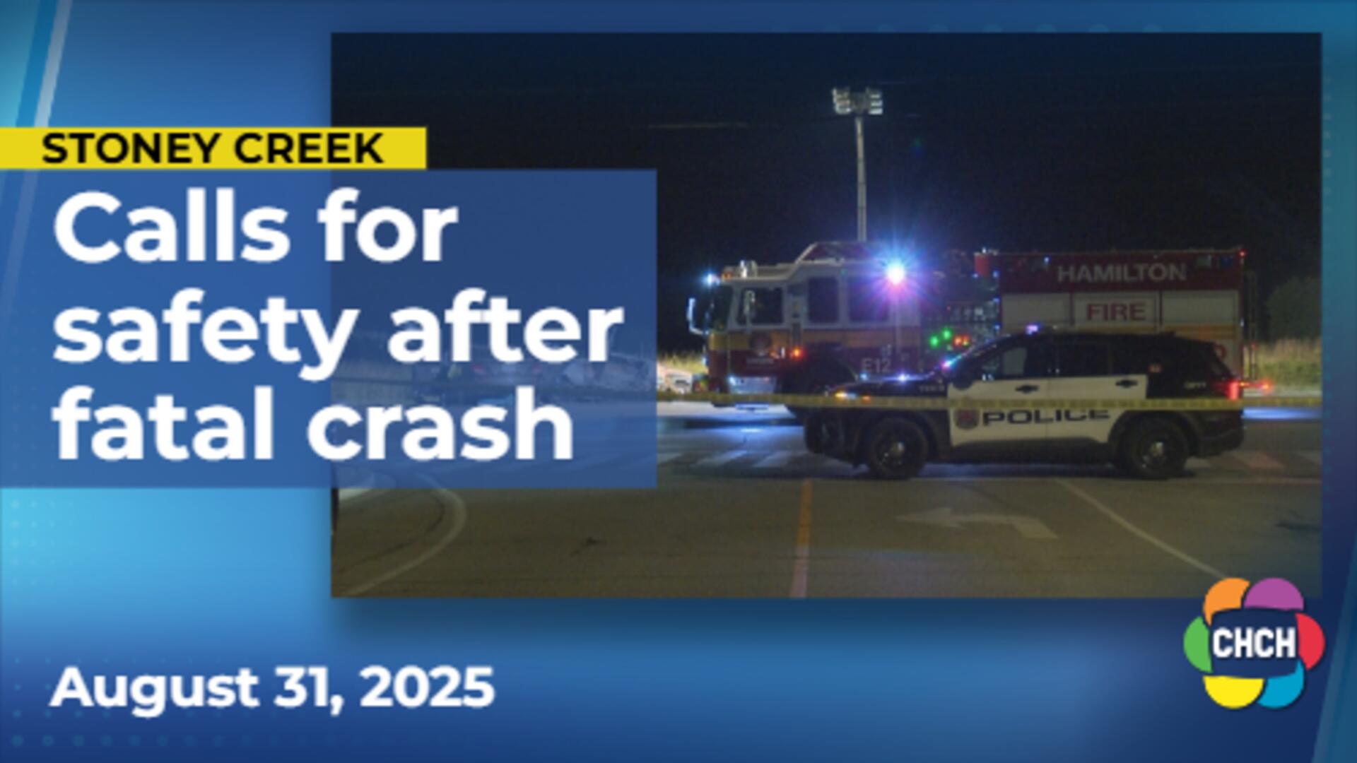 Fatal crash in Stoney Creek sparks calls for road safety improvements