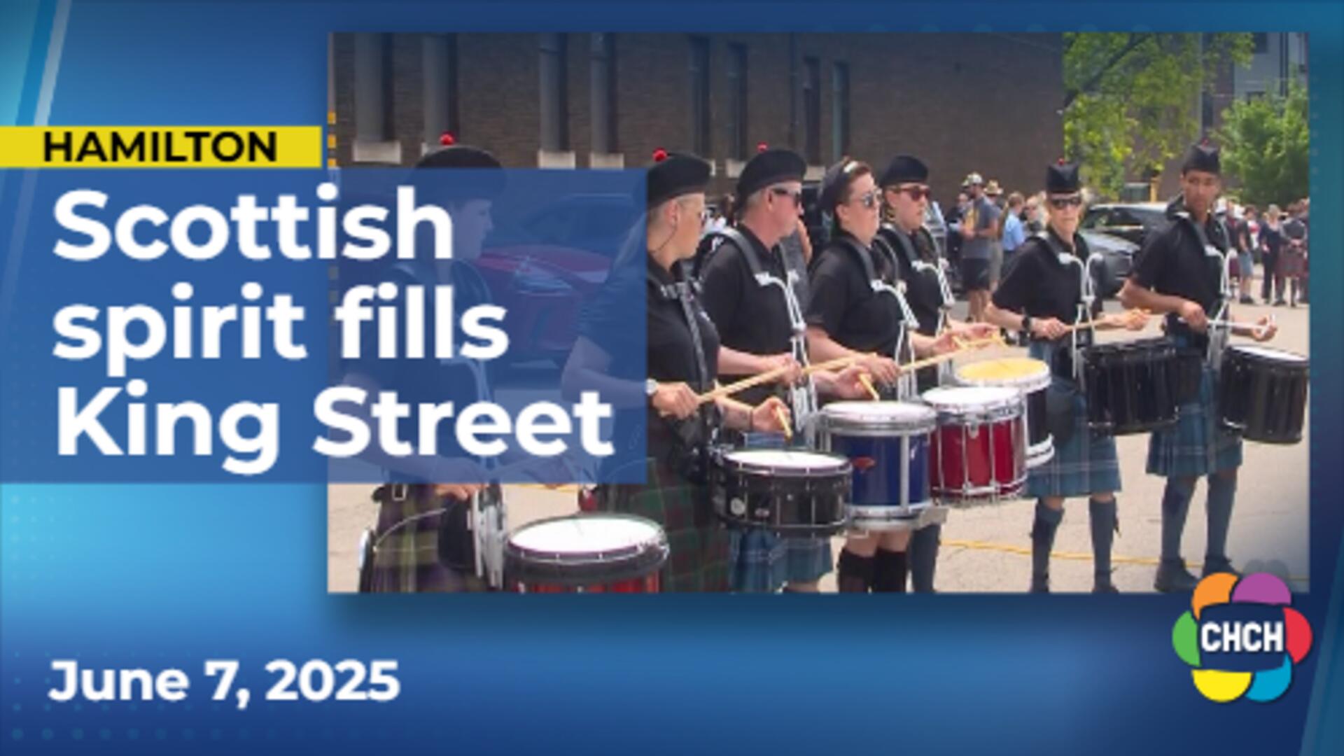 Scottish spirit fills Hamilton at first-ever Highland gathering